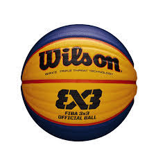 Balón oficial para el baloncesto FIBA 3x3 marca Wilson.